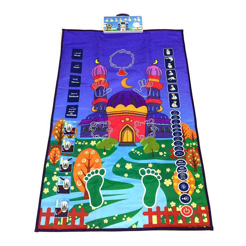 nteractive Muslim Prayer Mat for Kids – Educational & Electronic Salah Mat