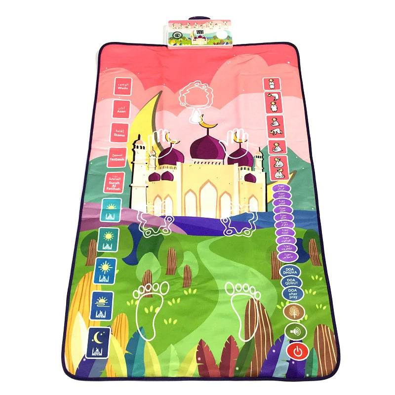 nteractive Muslim Prayer Mat for Kids – Educational & Electronic Salah Mat