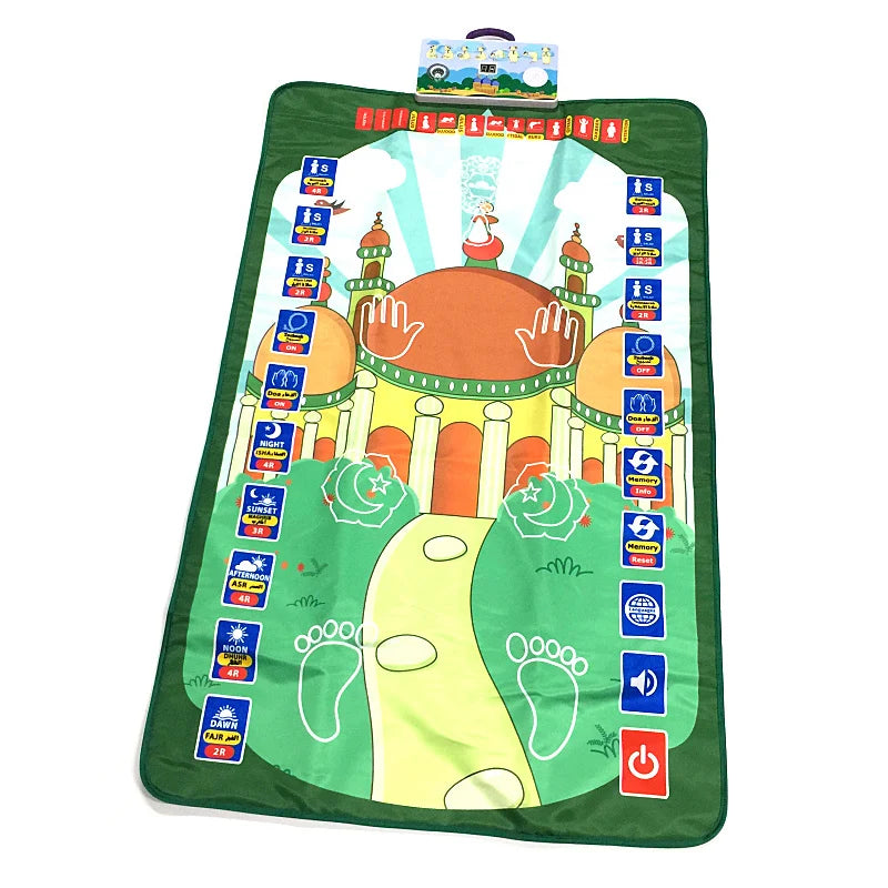 nteractive Muslim Prayer Mat for Kids – Educational & Electronic Salah Mat