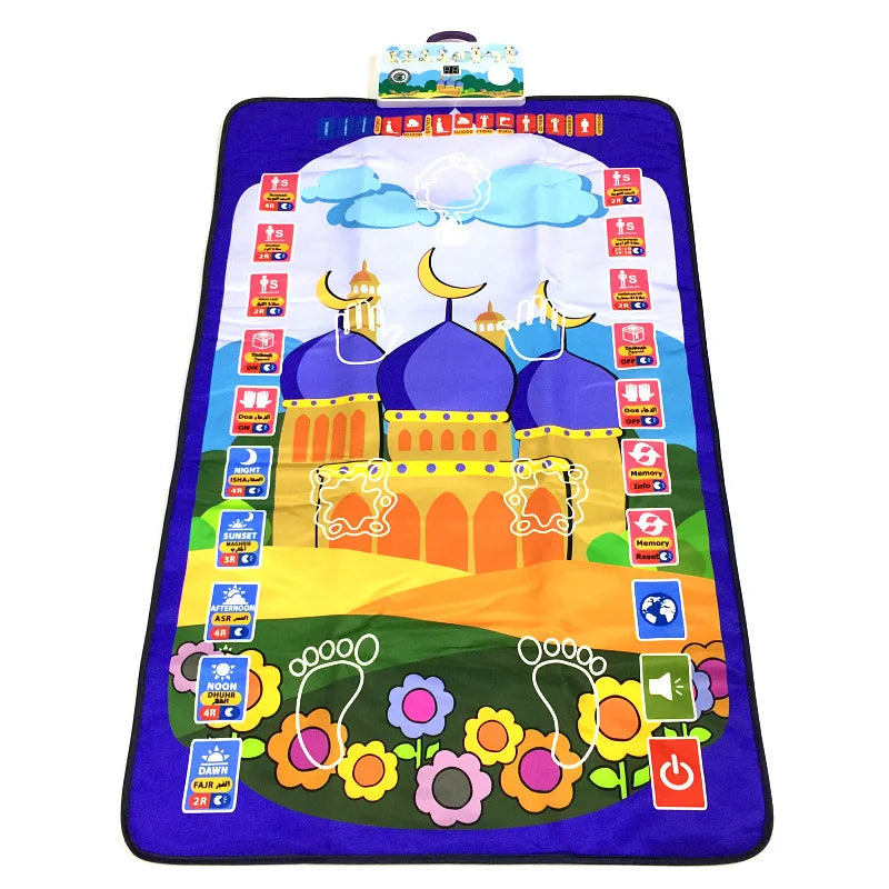nteractive Muslim Prayer Mat for Kids – Educational & Electronic Salah Mat