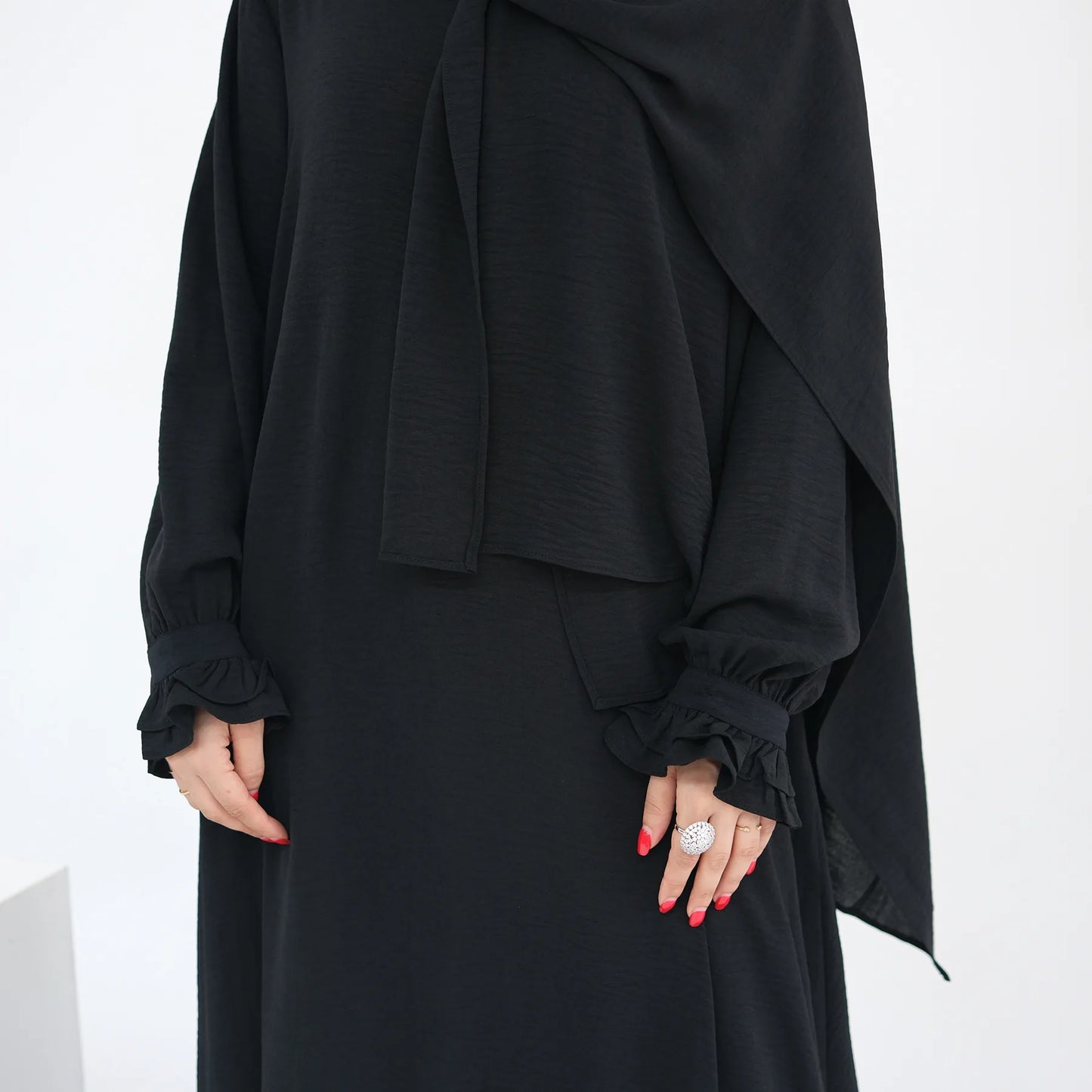 Ramadan Eid Dubai Khimar Abaya Islam Muslim Hijab Dress Prayer Clothes for Women Robe Musulmane Femme Vestido Djellaba Jalabiya