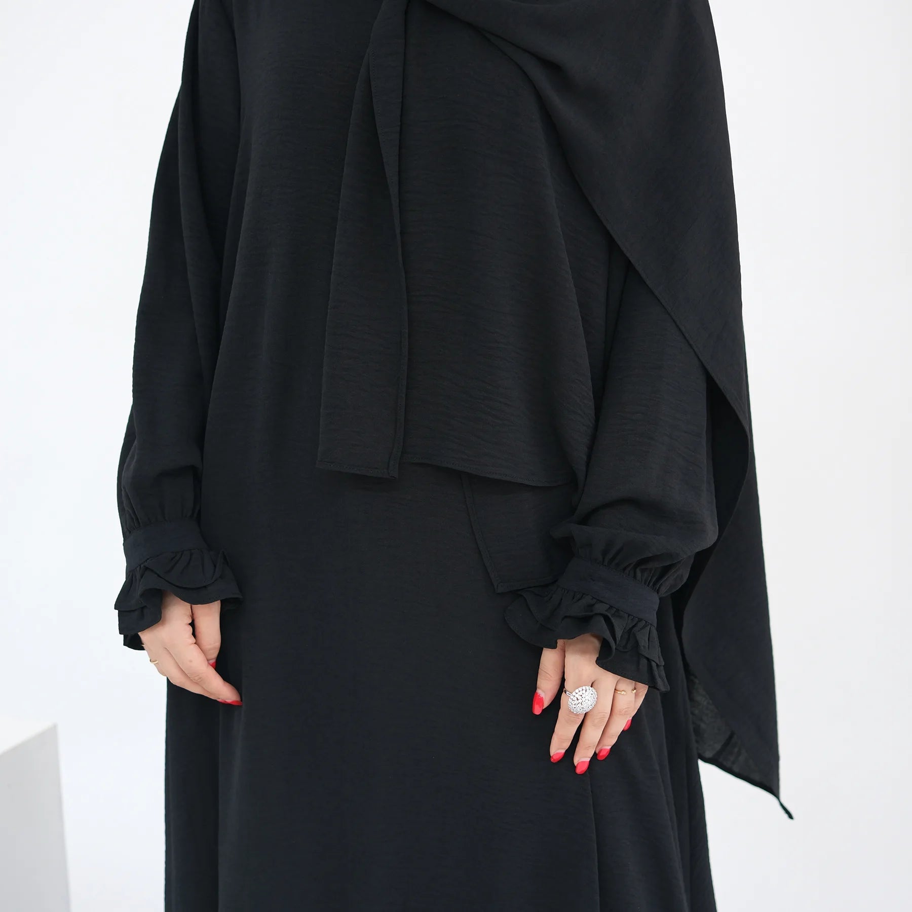 Ramadan Eid Dubai Khimar Abaya Islam Muslim Hijab Dress Prayer Clothes for Women Robe Musulmane Femme Vestido Djellaba Jalabiya