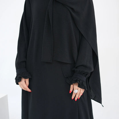 Ramadan Eid Dubai Khimar Abaya Islam Muslim Hijab Dress Prayer Clothes for Women Robe Musulmane Femme Vestido Djellaba Jalabiya